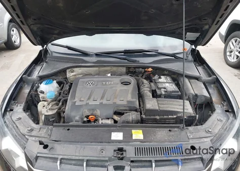 2012 Volkswagen Passat 2.0L Tdi Sel Premium из США, поврежденный, VIN 1VWCN7A36CC110874